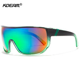 KDEAM Steampunk One-Piece Sunglasses