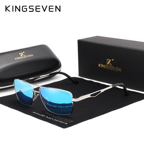 KINGSEVEN Brand Classic Square Polarized Sunglasses