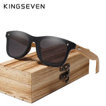 KINGSEVEN  Polarized Bamboo Sunglasses