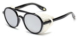 TrendyMate Retro Gothic Leather Sided Sunglasses